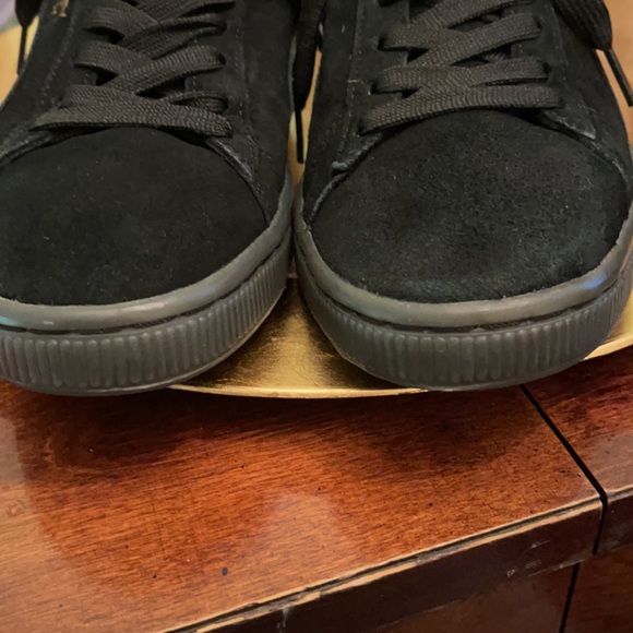 Puma Black Suede Sneakers - Picture 2 of 4
